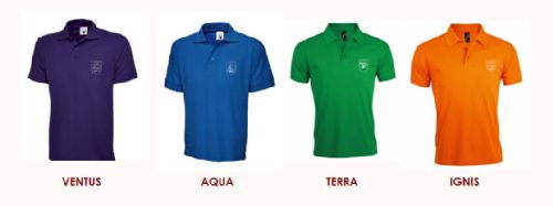 Ipswich School House Polo shirts